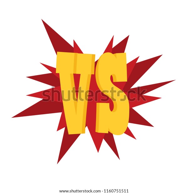 Versus Letters Vs Logo Vector Emblem Stock Vector Royalty Free