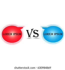 Versus Logo. VS . Competition Icon. Fight Symbol.