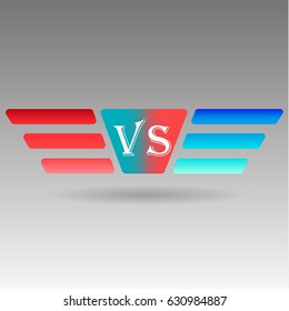Versus Logo. VS . Competition Icon. Fight Symbol.