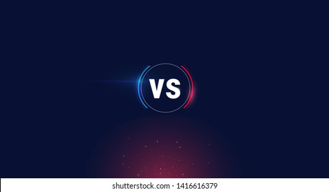 Versus Logo Vs Letters For Sports And Fight Competition. Battle Vs Match, Game Concept Competitive Vs.eps 10 Vector Illustration Eps 10