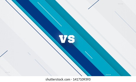 versus logo vs letters for sports and fight competition. MMA, Battle, vs match, game concept competitive vs. eps 10 Vector illustration