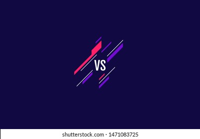 Versus Logo Vs Letters Sports Fight Stock Vector (Royalty Free ...