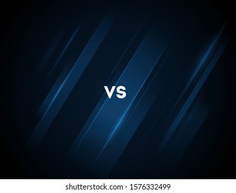 versus logo vs letters for sports and fight competition. MMA, Battle, vs match, game concept competitive vs. eps 10 Vector illustration