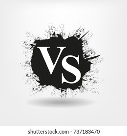 Versus Logo. VS Vector Letters Illustration. Competition Icon. Fight Symbol.