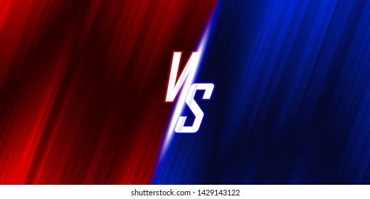 Versus Screen Fight Backgrounds Against Each Stock Vector (Royalty Free ...