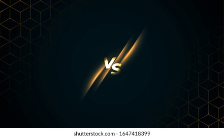 versus vs batter screen game sports background