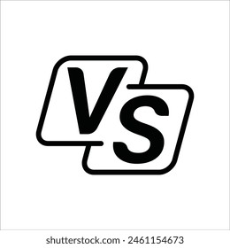 Versus or Vs Fight background for battle, competition and game. Vector design Illustration. Ep 10