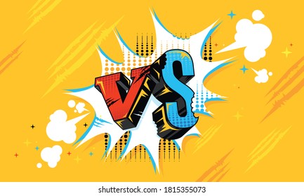 Versus vs. fondo  lucha, contr, pelea 