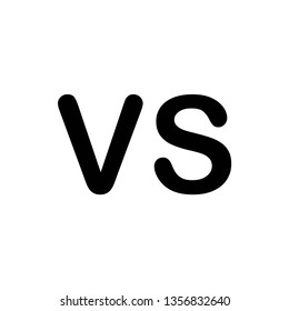 versus, vs icon template