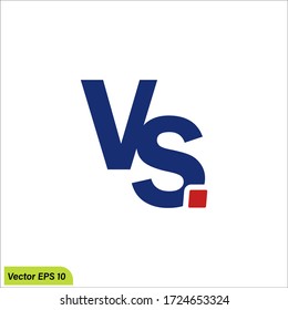 Versus Or VS Letters icon illustration, Logo Design Inspiration