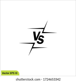 Versus Or VS Letters icon illustration, Logo Design Inspiration