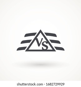 Versus Or VS Letters Icon Logo Design Inspiration logo template design element competitor, game, sport, rival and more.