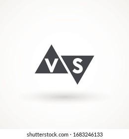 Versus oder VS Buchstaben Symbol Logo Design Inspiration Logo Vorlage Design Element Wettbewerb, Spiel, Sport, Konkurrenz und mehr.