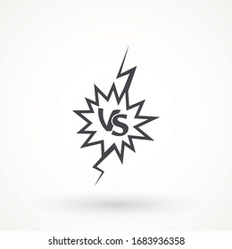 Versus Or VS Letters Icon Logo Design Inspiration logo template design element competitor, game, sport, rival and more.