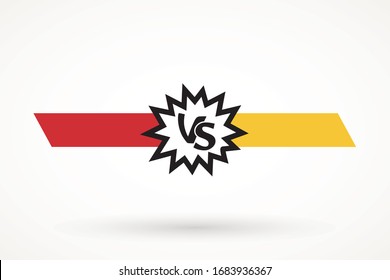 Versus Or VS Letters Icon Logo Design Inspiration logo template design element competitor, game, sport, rival and more.