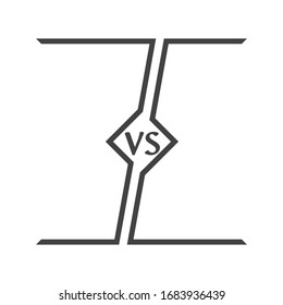 Versus Or VS Letters Icon Logo Design Inspiration logo template design element competitor, game, sport, rival and more.