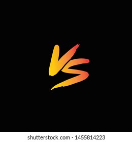 Versus Or VS Letters Logo Design Inspiration