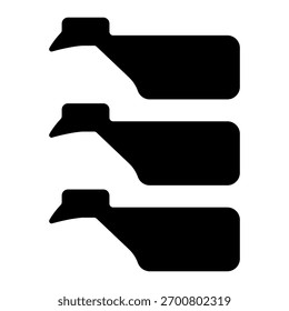 Elemento de icono vertebral para el diseño