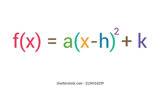 Vertex Form Of A Quadratic Function