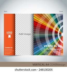 Vertical A4 Cover Design