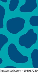 Vertical abstract background or card template in modern colors, vector illustration in popular art style