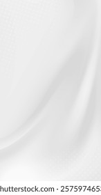 Vertical abstract background with a draped white texture