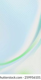 Vertical abstract background with flowing green texture.