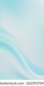 Vertical abstract background with flowing teal hues