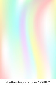 Vertical abstract background with holographic effect. vector illustration.