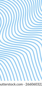 Fondo Abstractas de la Vertical con las líneas de la onda del océano en Ilustración vectorial de color azul