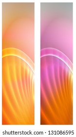 vertical abstract banner