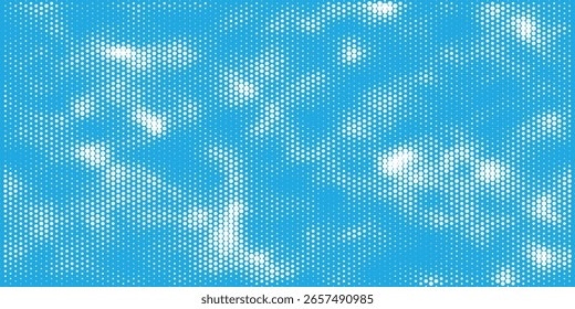 vertical abstract blue dots background modern design Vector illustration 