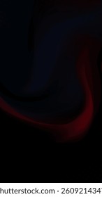 Vertical abstract dark background with flowing crimson red accents. 