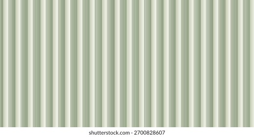 Vertical abstract green stripes seamless pattern. Lines vector abstract design simple vector