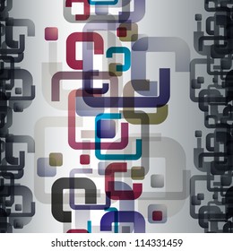 Vertical abstract seamless background, seamless pattern, vector eps 10.