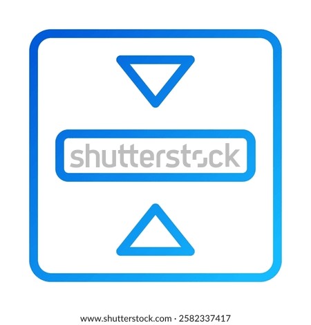 Vertical Alignment, Center, Top, and Bottom Icons