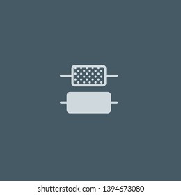 Vertical Alignment vector icon. Vertical Alignment concept stroke symbol design. Thin graphic elements vector illustration, outline pattern for your web site design, logo, UI. EPS 10.