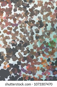 Vertical background with hearts. Vector clip art.