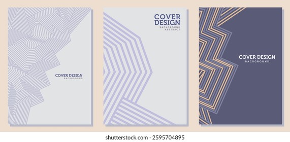 vertical background line vector set resolution elegant cover design for brochure, book, flyer, poster, background, banner, annual report presentation and others.