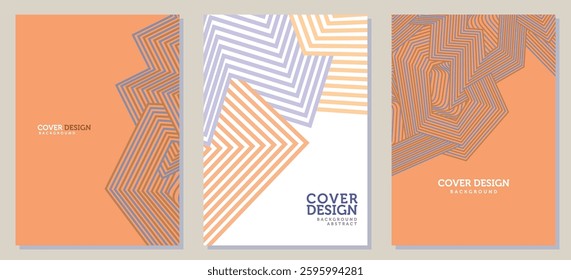 vertical background line vector set resolution elegant cover design for brochure, book, flyer, poster, background, banner, annual report presentation and others.