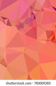 Vertical background low poly mosaic. Template design, list, front page, brochure layout, banner, idea, cover, print, flyer, book, blank, card, ad, sign, sheet. Copy space. Vector clip art.
