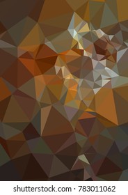 Vertical background low poly mosaic. Template design, list, front page, brochure layout, banner, idea, cover, print, flyer, book, blank, card, ad, sign, sheet. Copy space. Vector clip art.