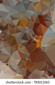 Vertical background low poly mosaic. Template design, list, front page, brochure layout, banner, idea, cover, print, flyer, book, blank, card, ad, sign, sheet. Copy space. Vector clip art.