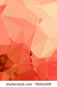 Vertical background low poly mosaic. Template design, list, front page, brochure layout, banner, idea, cover, print, flyer, book, blank, card, ad, sign, sheet. Copy space. Vector clip art.