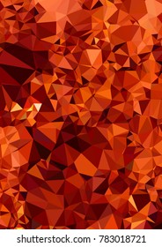 Vertical background low poly mosaic. Template design, list, front page, brochure layout, banner, idea, cover, print, flyer, book, blank, card, ad, sign, sheet. Copy space. Vector clip art.