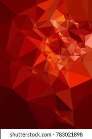 Vertical background low poly mosaic. Template design, list, front page, brochure layout, banner, idea, cover, print, flyer, book, blank, card, ad, sign, sheet. Copy space. Vector clip art.