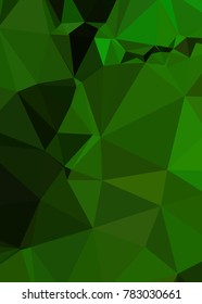 Vertical background low poly mosaic. Template design, list, front page, brochure layout, banner, idea, cover, print, flyer, book, blank, card, ad, sign, sheet. Copy space. Vector clip art.