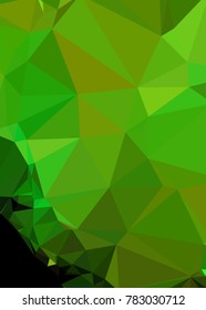 Vertical background low poly mosaic. Template design, list, front page, brochure layout, banner, idea, cover, print, flyer, book, blank, card, ad, sign, sheet. Copy space. Vector clip art.