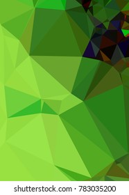 Vertical background low poly mosaic. Template design, list, front page, brochure layout, banner, idea, cover, print, flyer, book, blank, card, ad, sign, sheet. Copy space. Vector clip art.