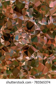 Vertical background low poly mosaic. Template design, list, front page, brochure layout, banner, idea, cover, print, flyer, book, blank, card, ad, sign, sheet. Copy space. Vector clip art.